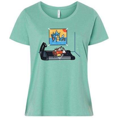 Ladies Curvy Jersey - XRCQ44G8 - Saltwater - 7