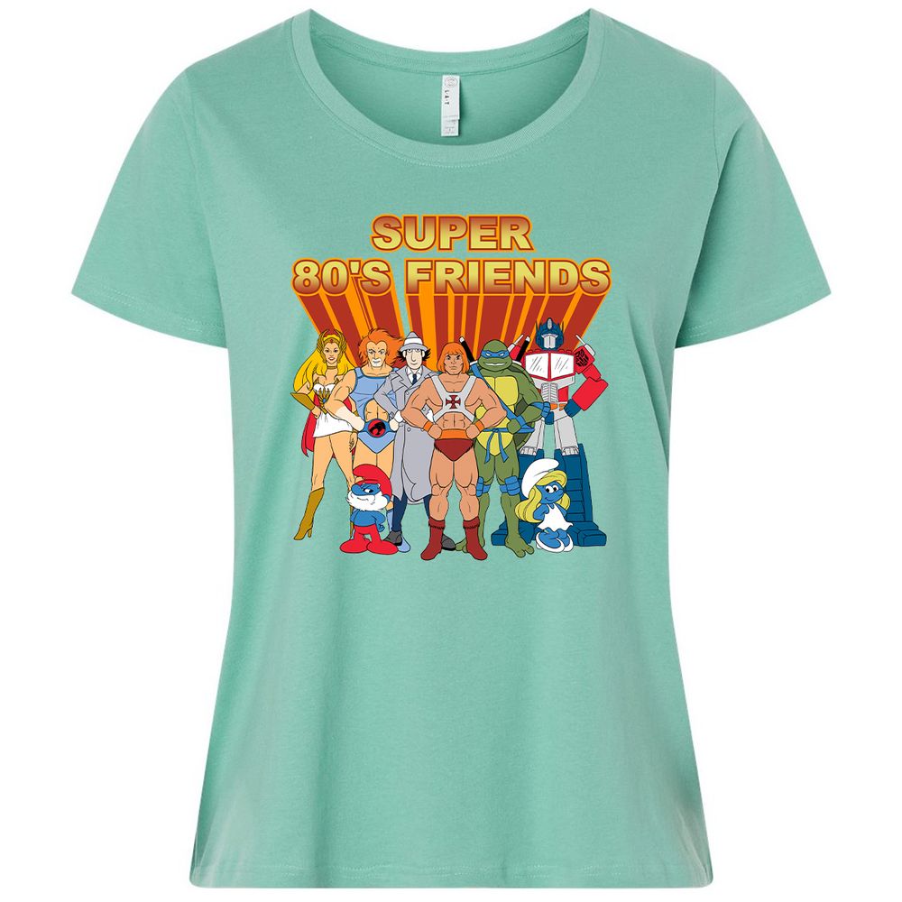 Ladies Curvy Jersey - SU9N97KG - Saltwater - 7