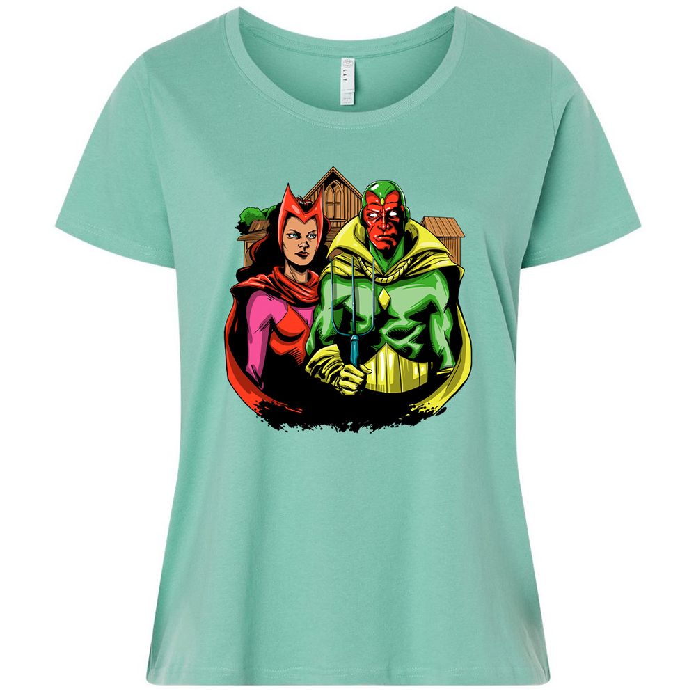 Ladies Curvy Jersey - L53TK7SD - Saltwater - 7