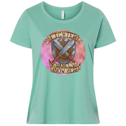 Ladies Curvy Jersey - K39A9XKM - Saltwater - 7