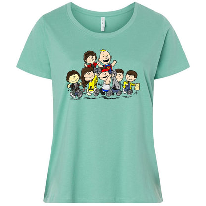 Ladies Curvy Jersey - WSK1EF8N - Saltwater - 7