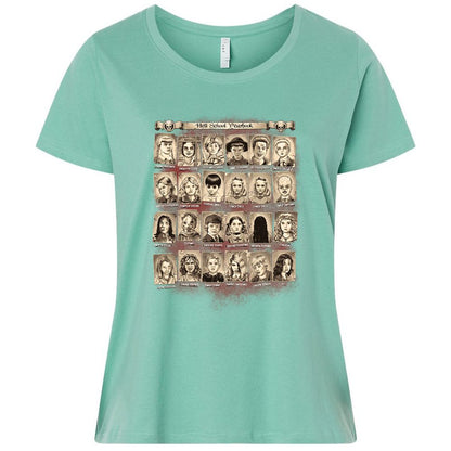 Ladies Curvy Jersey - WE7D4XWQ - Saltwater - 7