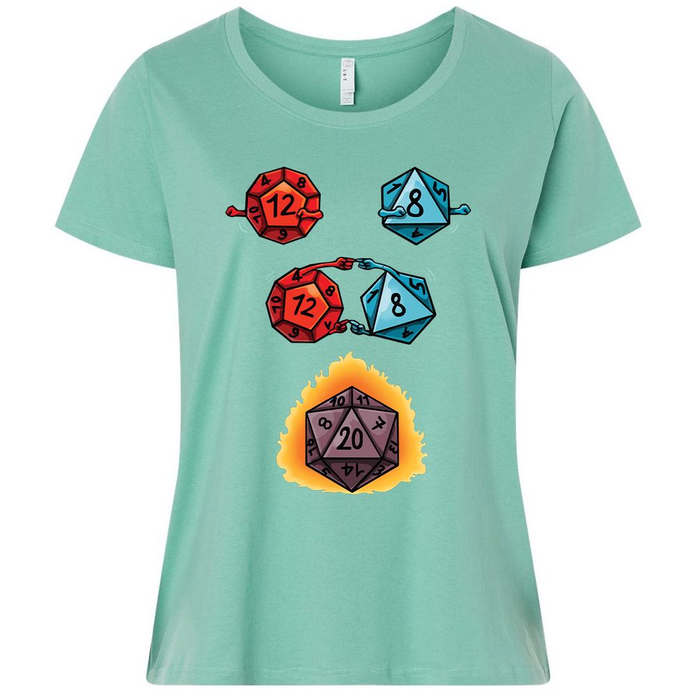 Ladies Curvy Jersey - 4SQE65AA - Saltwater - 7