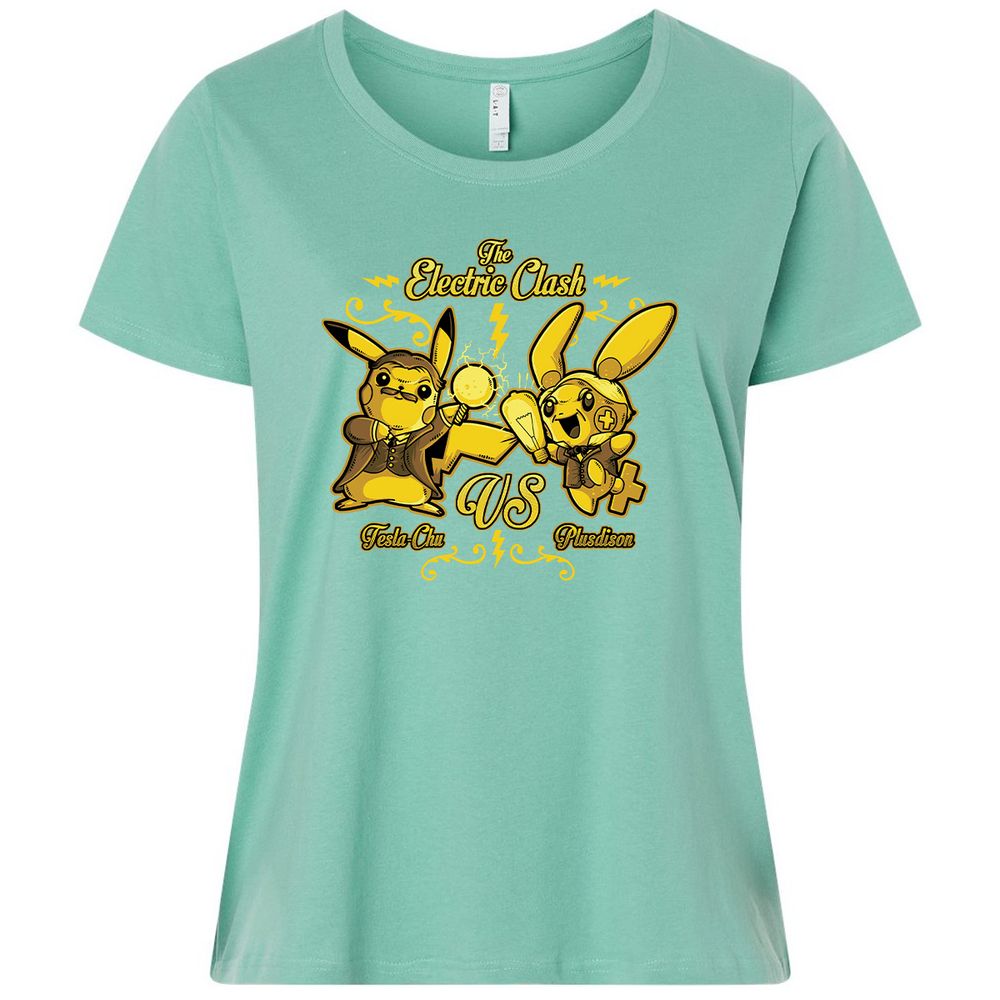 Ladies Curvy Jersey - DEJX1F2V - Saltwater - 7