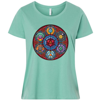 Ladies Curvy Jersey - A22KVZLT - Saltwater - 7