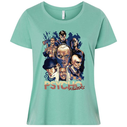 Ladies Curvy Jersey - CQGKN9QL - Saltwater - 7