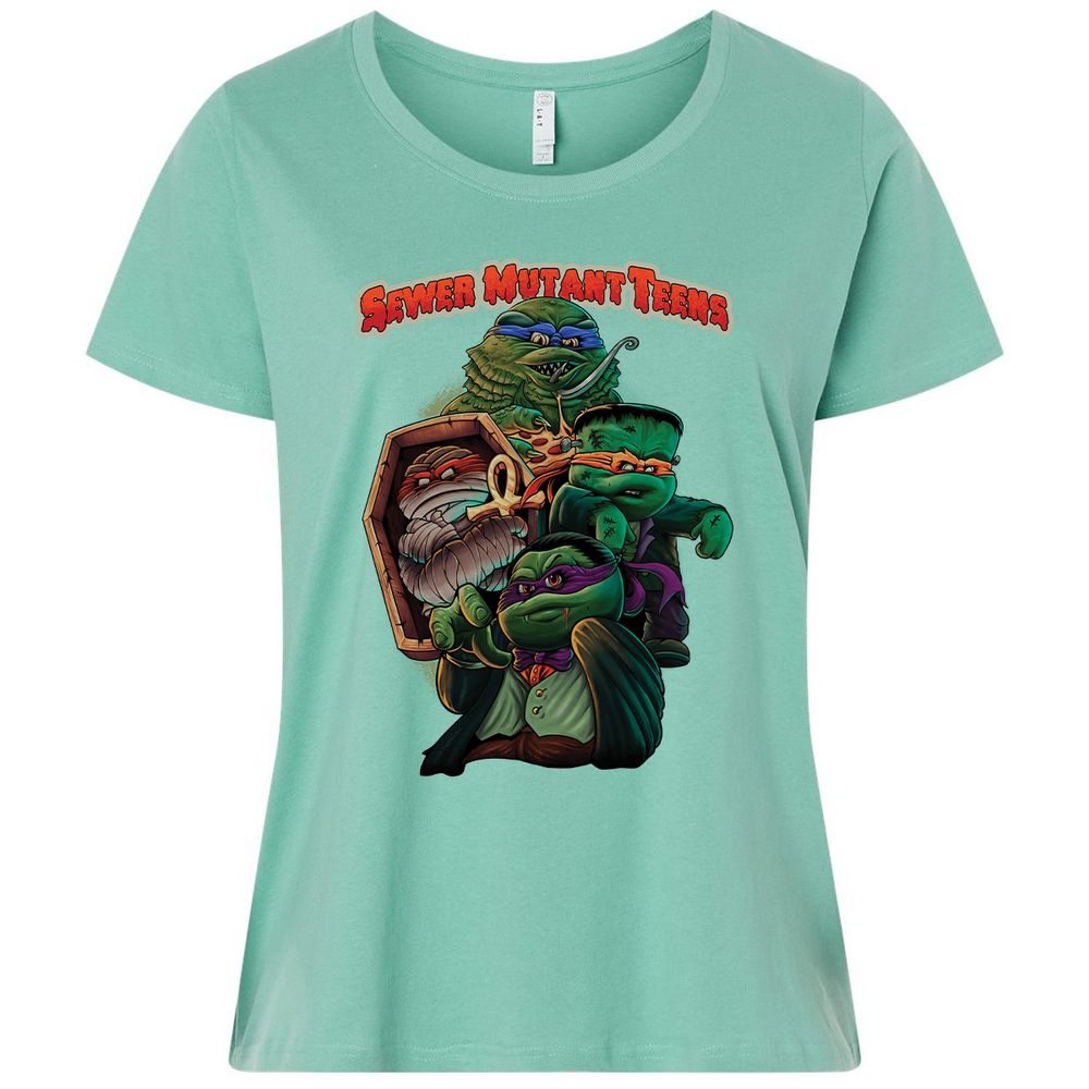 Ladies Curvy Jersey - X3XBLEZV - Saltwater - 7