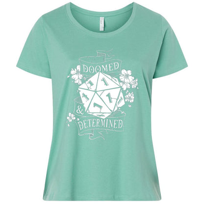 Ladies Curvy Jersey - UQ57P55C - Saltwater - 7