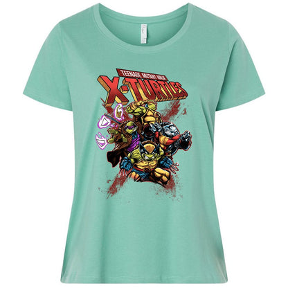 Ladies Curvy Jersey - Z9WSYDL5 - Saltwater - 7