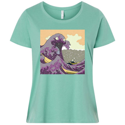 Ladies Curvy Jersey - 9D15JCWR - Saltwater - 7