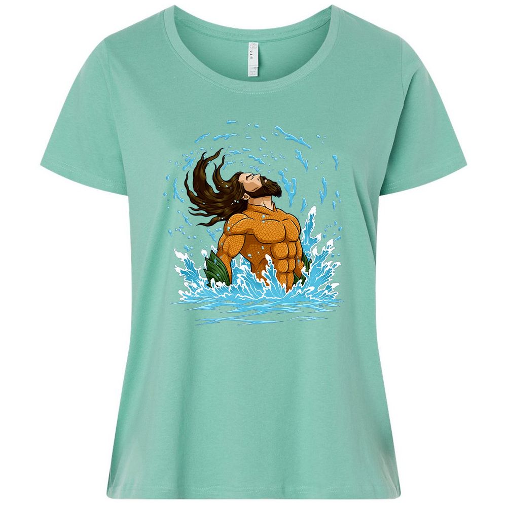 Ladies Curvy Jersey - X83K6AE3 - Saltwater - 7