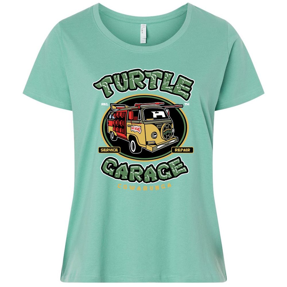 Ladies Curvy Jersey - 9WZ1L7PZ - Saltwater - 7