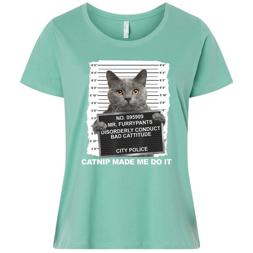 Ladies Curvy Jersey - 9QZSB6JP - Saltwater - 7