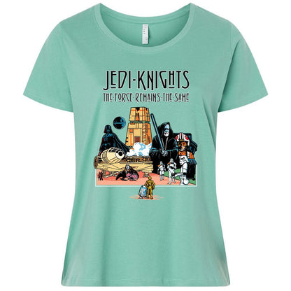 Ladies Curvy Jersey - LWCGJELQ - Saltwater - 7