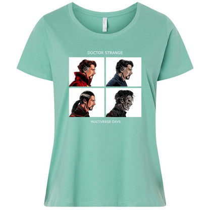 Ladies Curvy Jersey - H1XEHK4H - Saltwater - 7