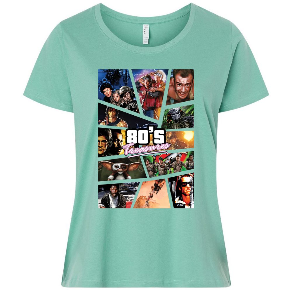 Ladies Curvy Jersey - 5SY5JAUF - Saltwater - 7