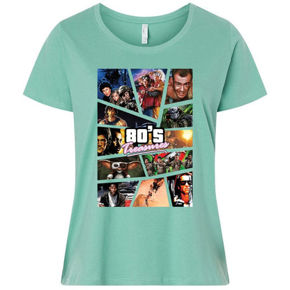 Ladies Curvy Jersey - 5SY5JAUF - Saltwater - 7