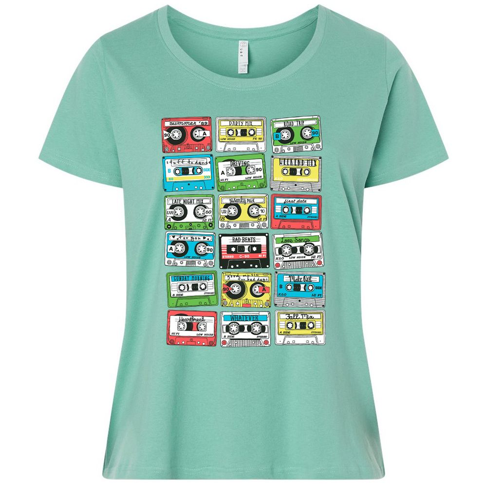 Ladies Curvy Jersey - PPXXBUCB - Saltwater - 7