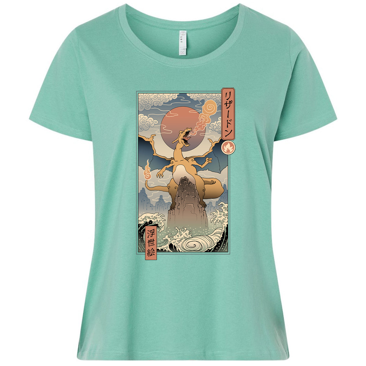 Ladies Curvy Jersey - S7AS5Q5N - Saltwater - 7