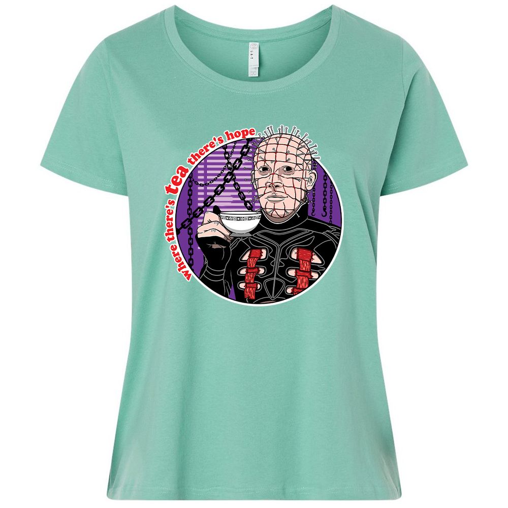 Ladies Curvy Jersey - QZU27KL6 - Saltwater - 7