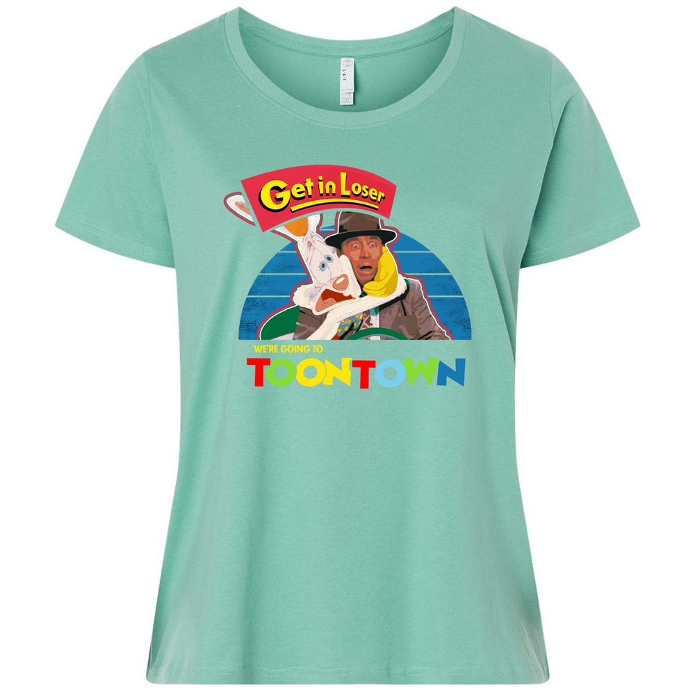 Ladies Curvy Jersey - YY47ZN3C - Saltwater - 7