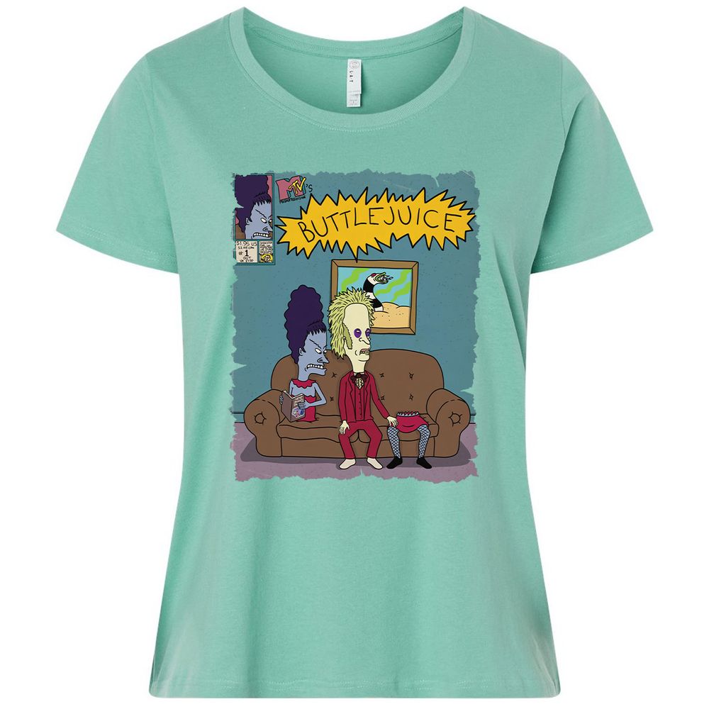 Ladies Curvy Jersey - Q8RE63B9 - Saltwater - 7