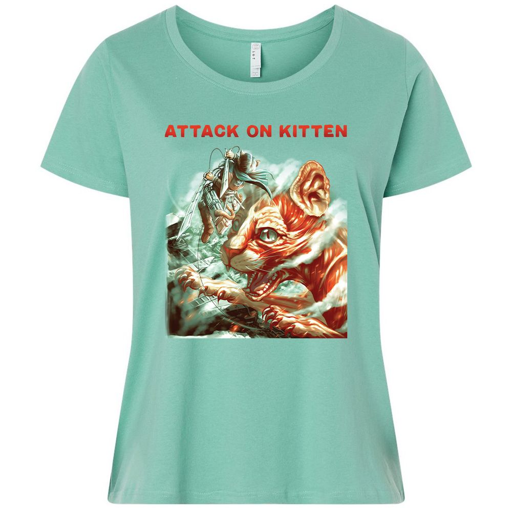 Ladies Curvy Jersey - 98F14LWH - Saltwater - 7