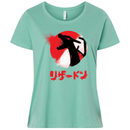 Ladies Curvy Jersey - FJBM1Z1K - Saltwater - 7