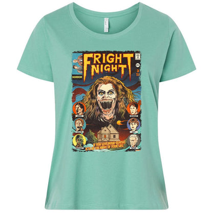 Ladies Curvy Jersey - HYSWKZ6J - Saltwater - 7