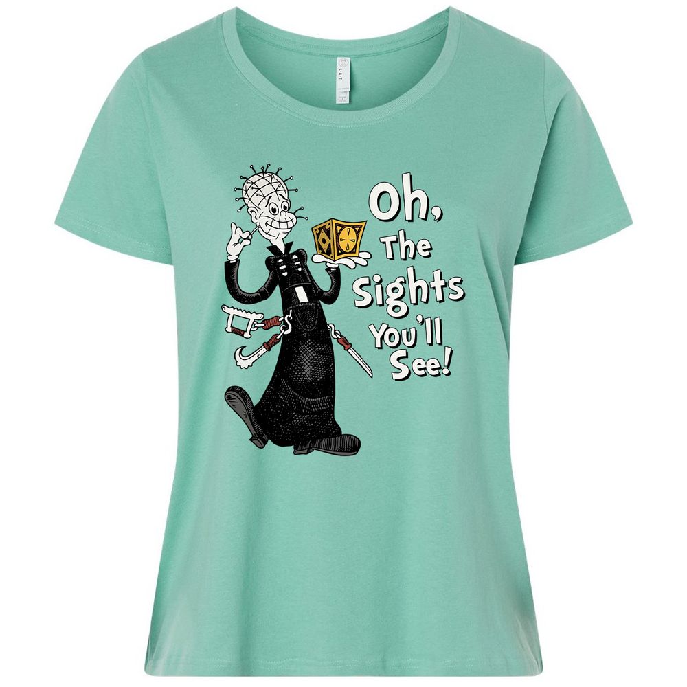 Ladies Curvy Jersey - 674J95ZC - Saltwater - 7