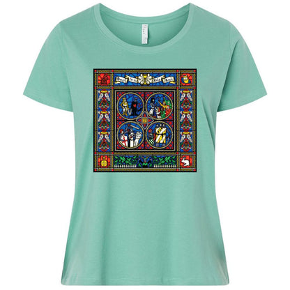 Ladies Curvy Jersey - 596RW5SZ - Saltwater - 7