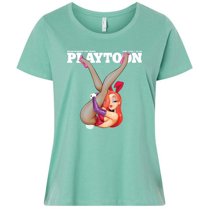 Ladies Curvy Jersey - VKME1MVP - Saltwater - 7