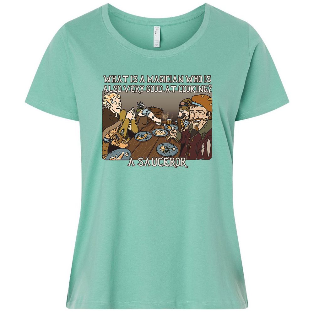 Ladies Curvy Jersey - J61UFFLL - Saltwater - 7