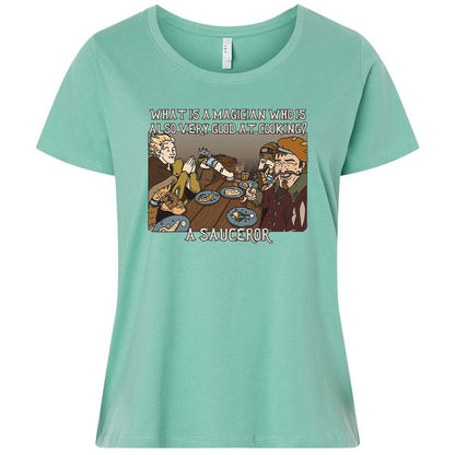 Ladies Curvy Jersey - J61UFFLL - Saltwater - 7