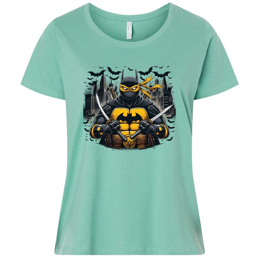 Ladies Curvy Jersey - UJ74H9ZB - Saltwater - 7