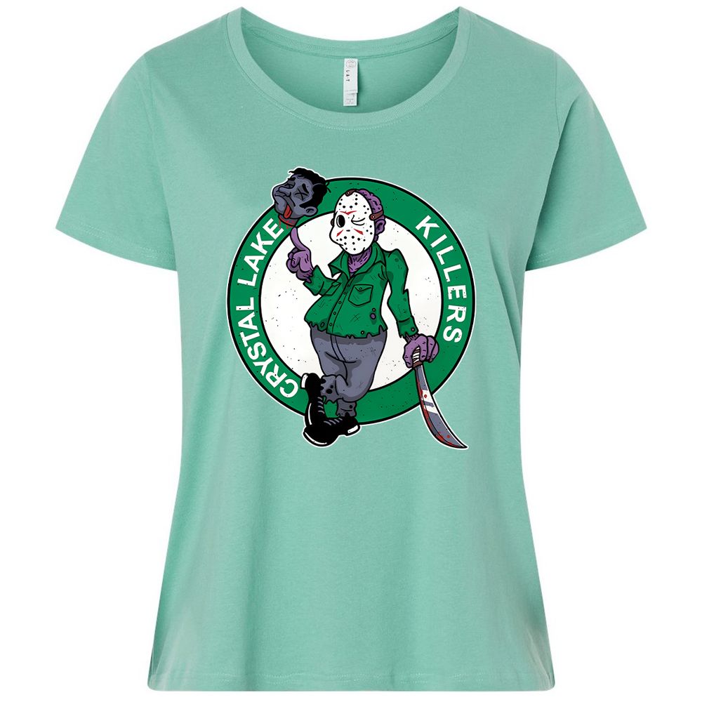 Ladies Curvy Jersey - Y6MK3JCQ - Saltwater - 7