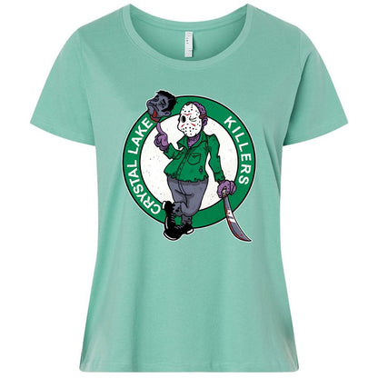 Ladies Curvy Jersey - Y6MK3JCQ - Saltwater - 7