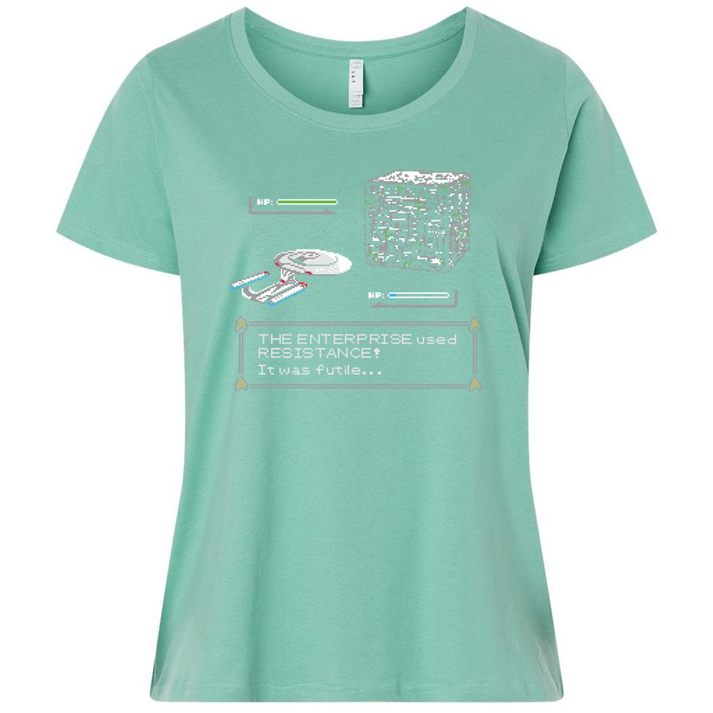 Ladies Curvy Jersey - YCU1RR3L - Saltwater - 7