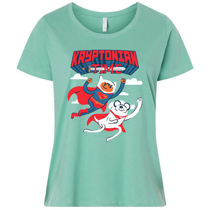 Ladies Curvy Jersey - 4YQ329E5 - Saltwater - 7