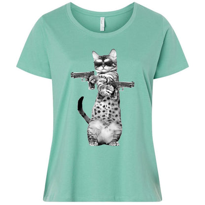 Ladies Curvy Jersey - G443LFK7 - Saltwater - 7