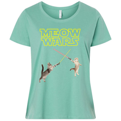 Ladies Curvy Jersey - NMK77QFU - Saltwater - 7