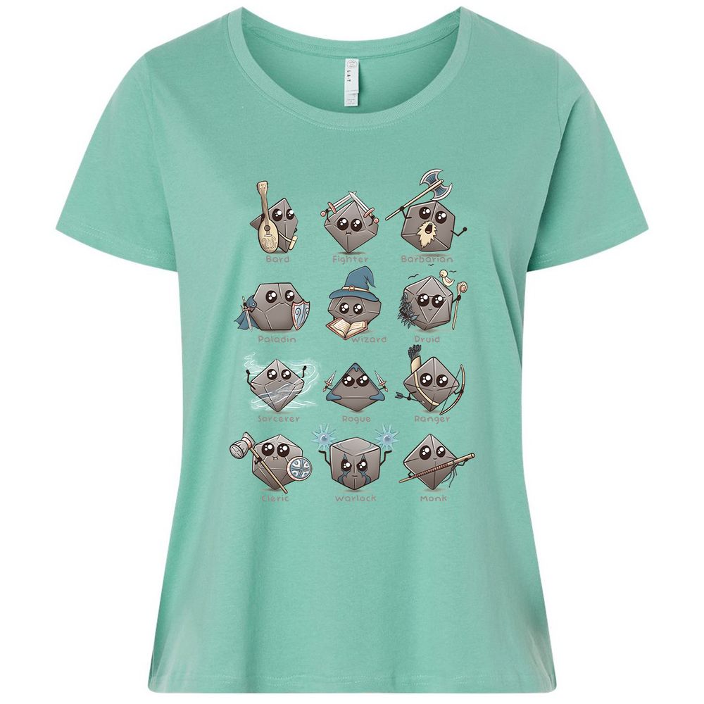 Ladies Curvy Jersey - N3C6B4QB - Saltwater - 7