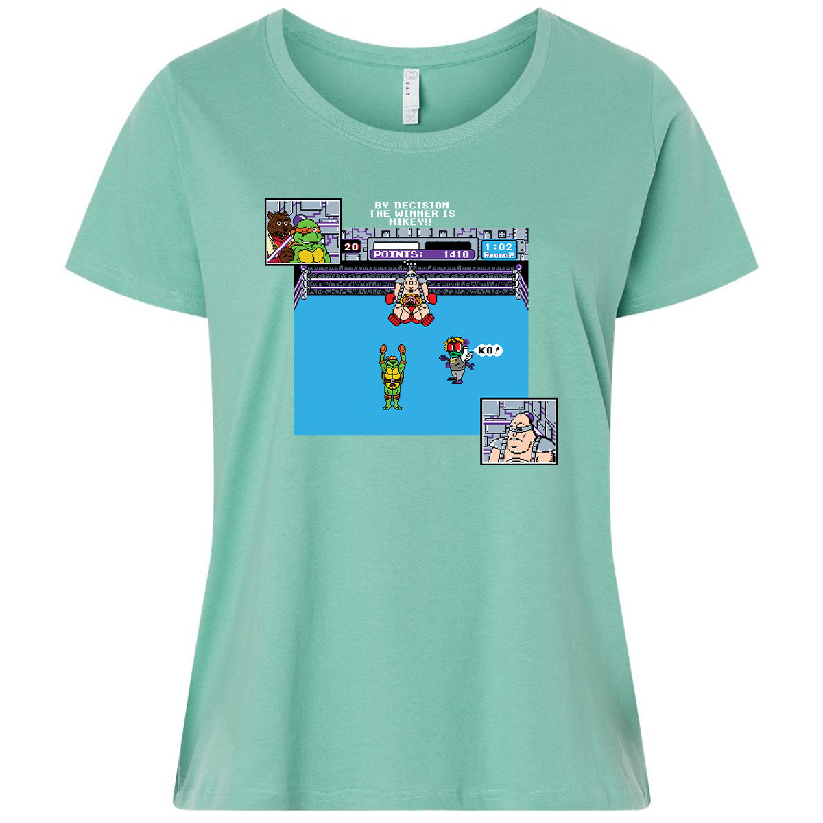 Ladies Curvy Jersey - 2AN57TXG - Saltwater - 7