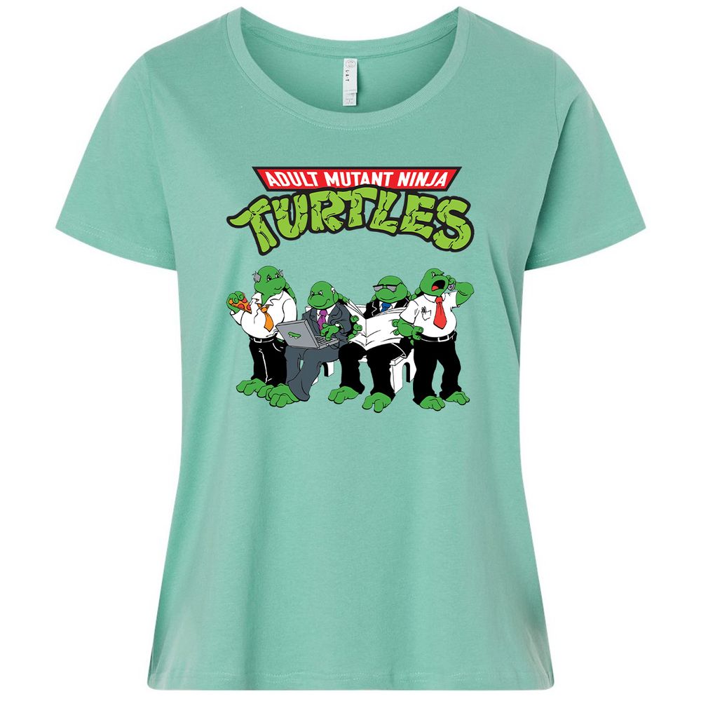 Ladies Curvy Jersey - 7YCZK5W6 - Saltwater - 7