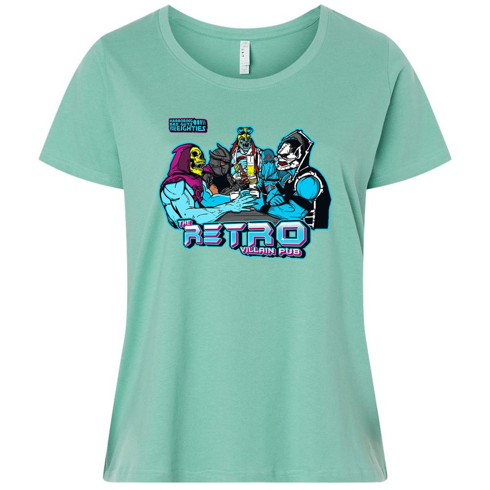 Ladies Curvy Jersey - 4VRMYQ7E - Saltwater - 7