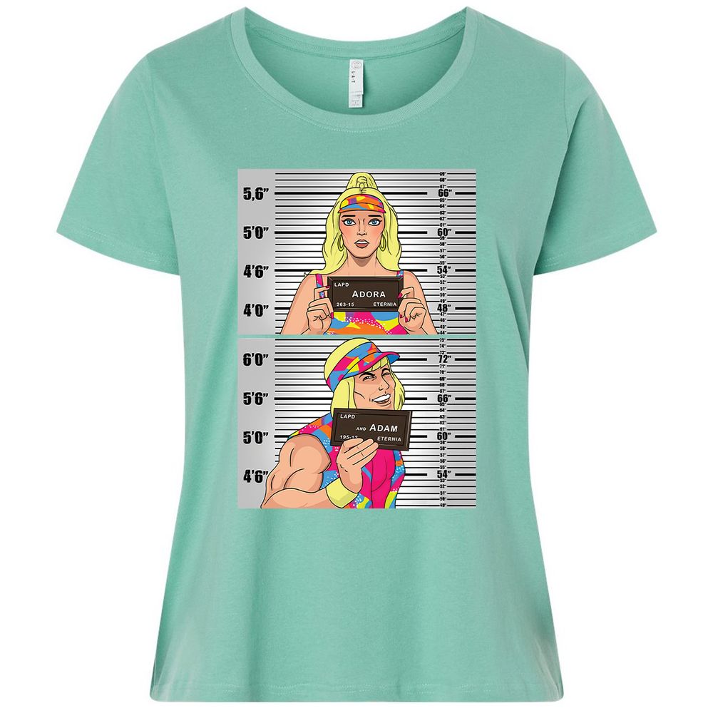 Ladies Curvy Jersey - M6A61WQ3 - Saltwater - 7