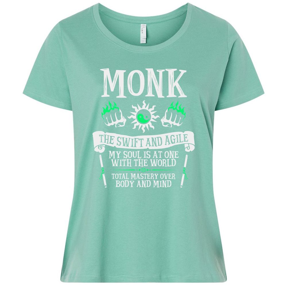 Ladies Curvy Jersey - C8L3GXGV - Saltwater - 7