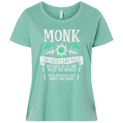 Ladies Curvy Jersey - C8L3GXGV - Saltwater - 7