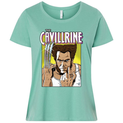 Ladies Curvy Jersey - 7HFVJBPX - Saltwater - 7