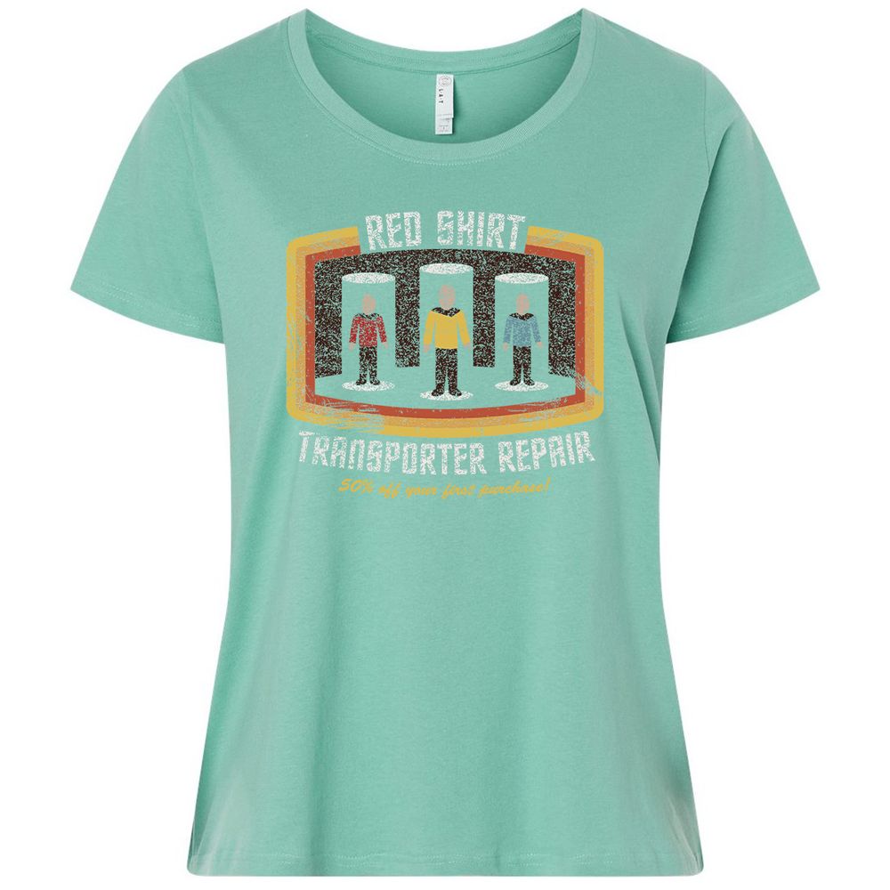 Ladies Curvy Jersey - 896AQPTF - Saltwater - 7